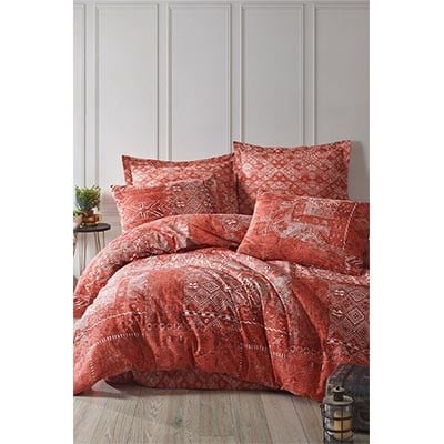 İYİ GECELER İSTANBUL ÇİFT KİŞİLİK NEVRESİM TAKIMI FUSİON OLD PALACE KİREMİT