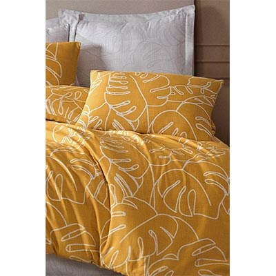 İYİ GECELER İSTANBUL ÇİFT KİŞİLİK NEVRESİM TAKIMI FUSİON PHUKENT SARI