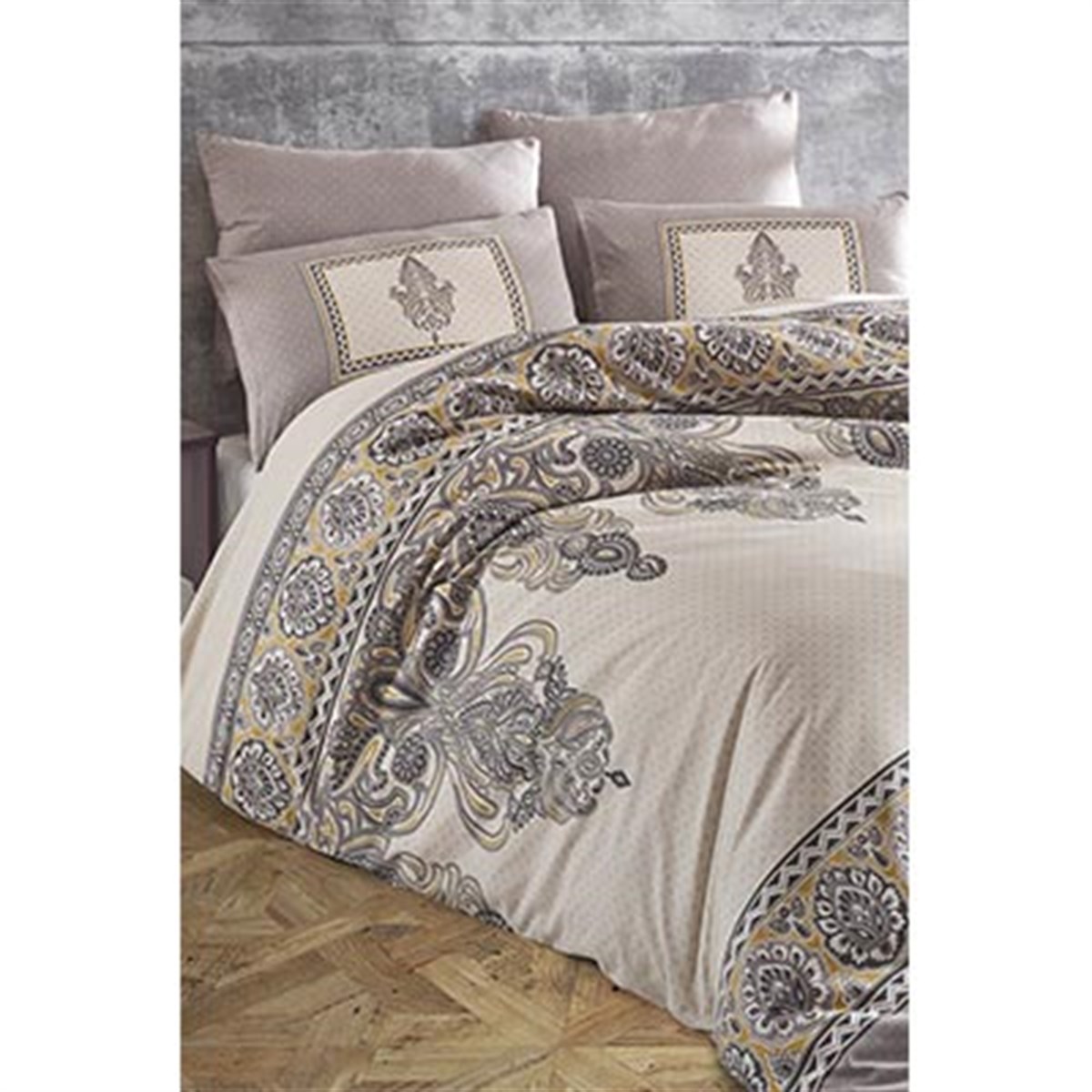 İYİ GECELER İSTANBUL ÇİFT KİŞİLİK NEVRESİM TAKIMI FUSİON UMMAN VİZON