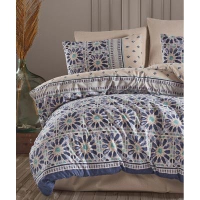 İYİ GECELER İSTANBUL ÇİFT KİŞİLİK NEVRESİM TAKIMI FUSİON STONES