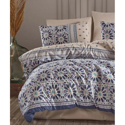 İYİ GECELER İSTANBUL ÇİFT KİŞİLİK NEVRESİM TAKIMI FUSİON STONES