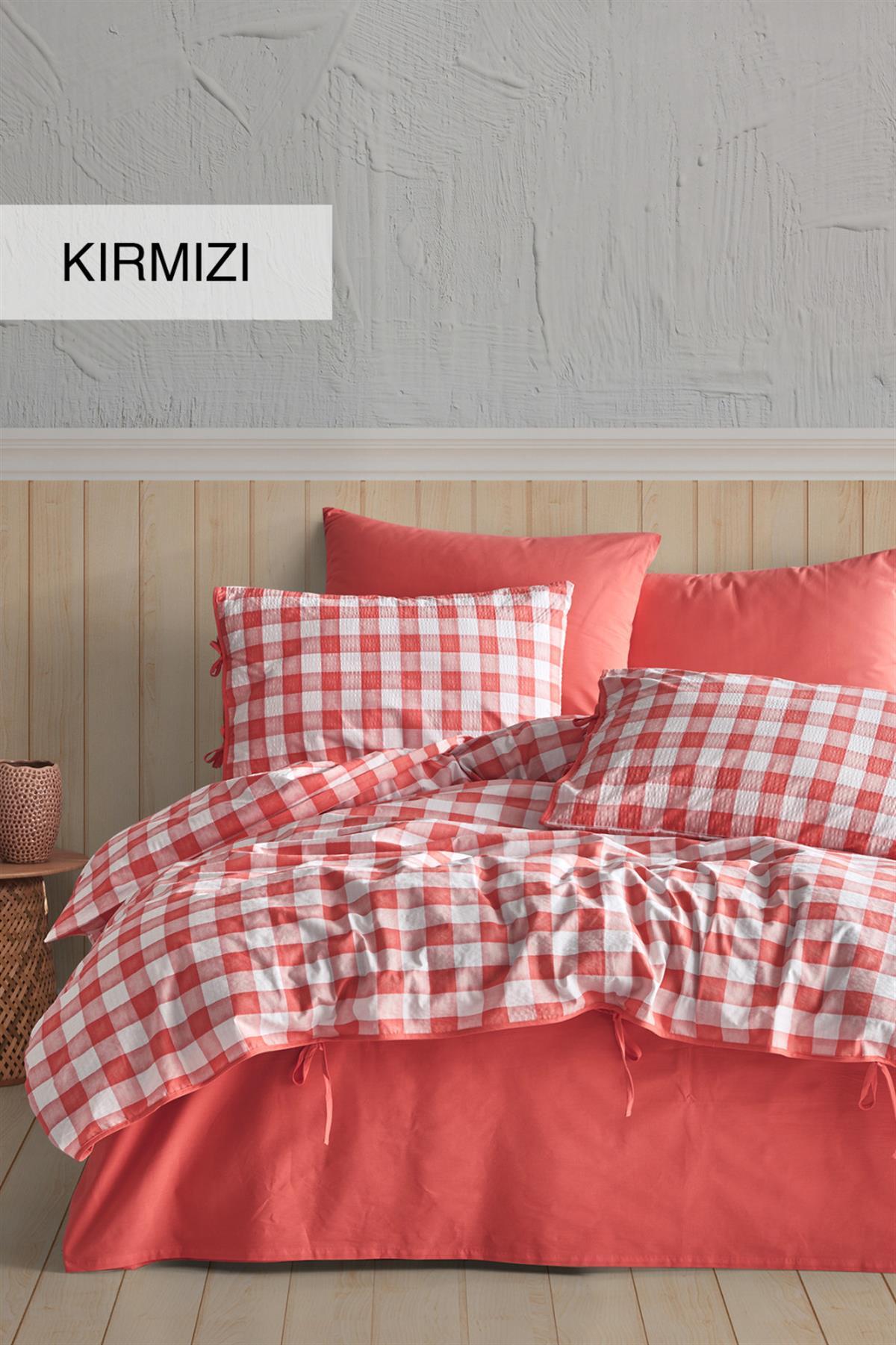 İyi Geceler İstanbul Go Free Nevresim Takımı Kiremit