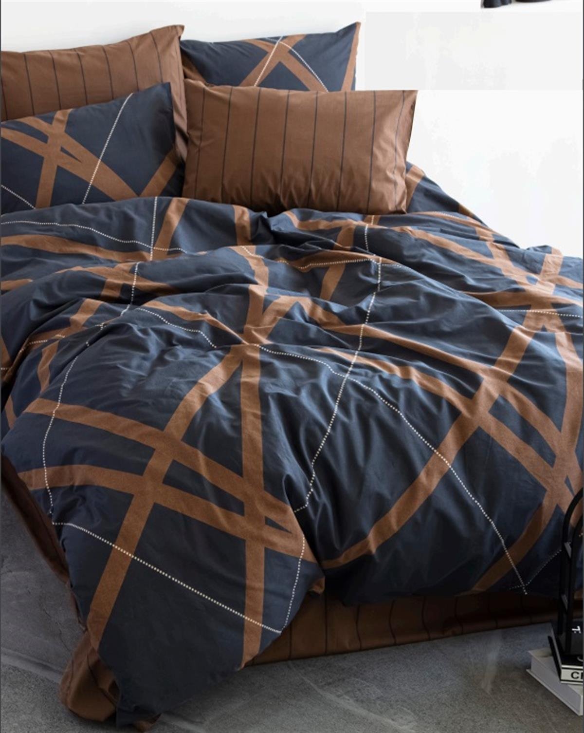 İyi Geceler İstanbul Percale Tek Kişilik Nevresim Takımı Modern