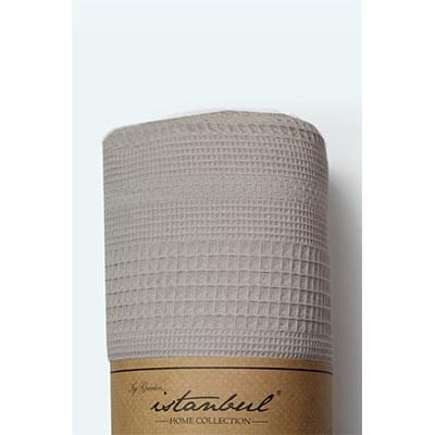 İyi Geceler İstanbul Pure Simple Çift Kişilik Pike Bej