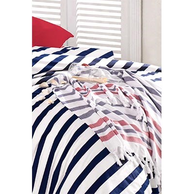 İyi Geceler İstanbul Ranforce Çift Kişilik Nevresim Takımı Cote Azur