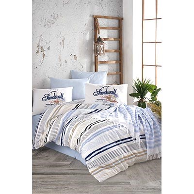 İYİ GECELER İSTANBUL RANFORCEORCE GENÇ TEK KİŞİLİK NEVRESİMRESİM TAKIMI CALİFORNİA