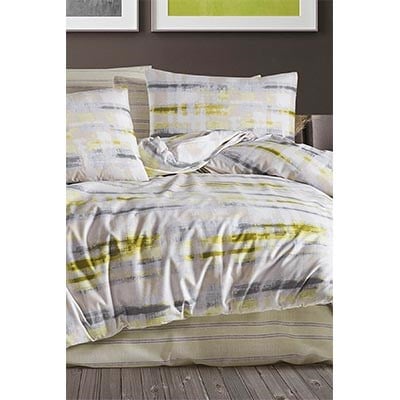 İYİ GECELER İSTANBUL TEK KİŞİLİK NEVRESİMRESİM TAKIMI FUSİON ESPRİT YEŞİL