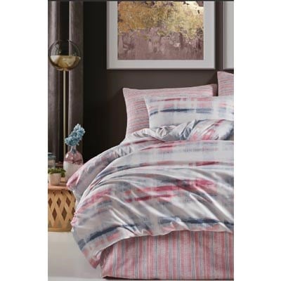 İYİ GECELER İSTANBUL TEK KİŞİLİK NEVRESİM TAKIMI FUSİON ESPRİT PEMBE