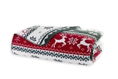 İyi Geceler İstanbul Tek Kişilik Pamuk Battaniye Snowy Yeşil