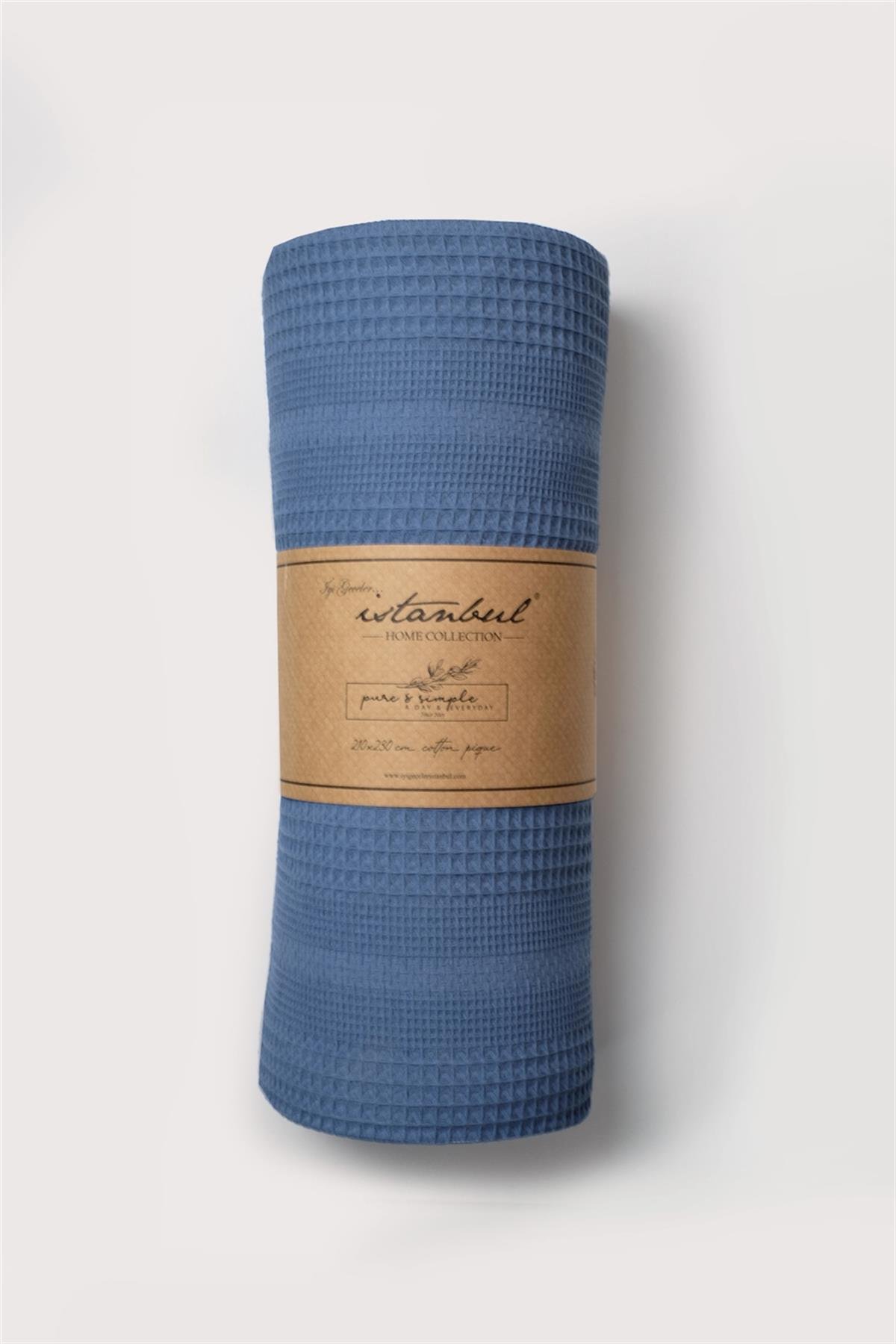 İyi Geceler İstanbul Tek Kişilik Tek Pike Pure Simple İndigo