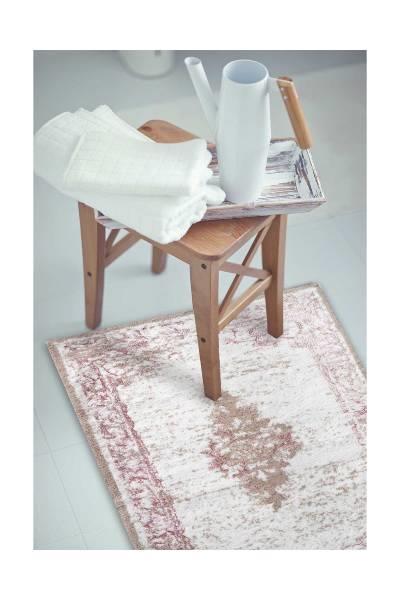 İyi Geceler İstanbul Tek Paspas 70*120 Hera Pudra