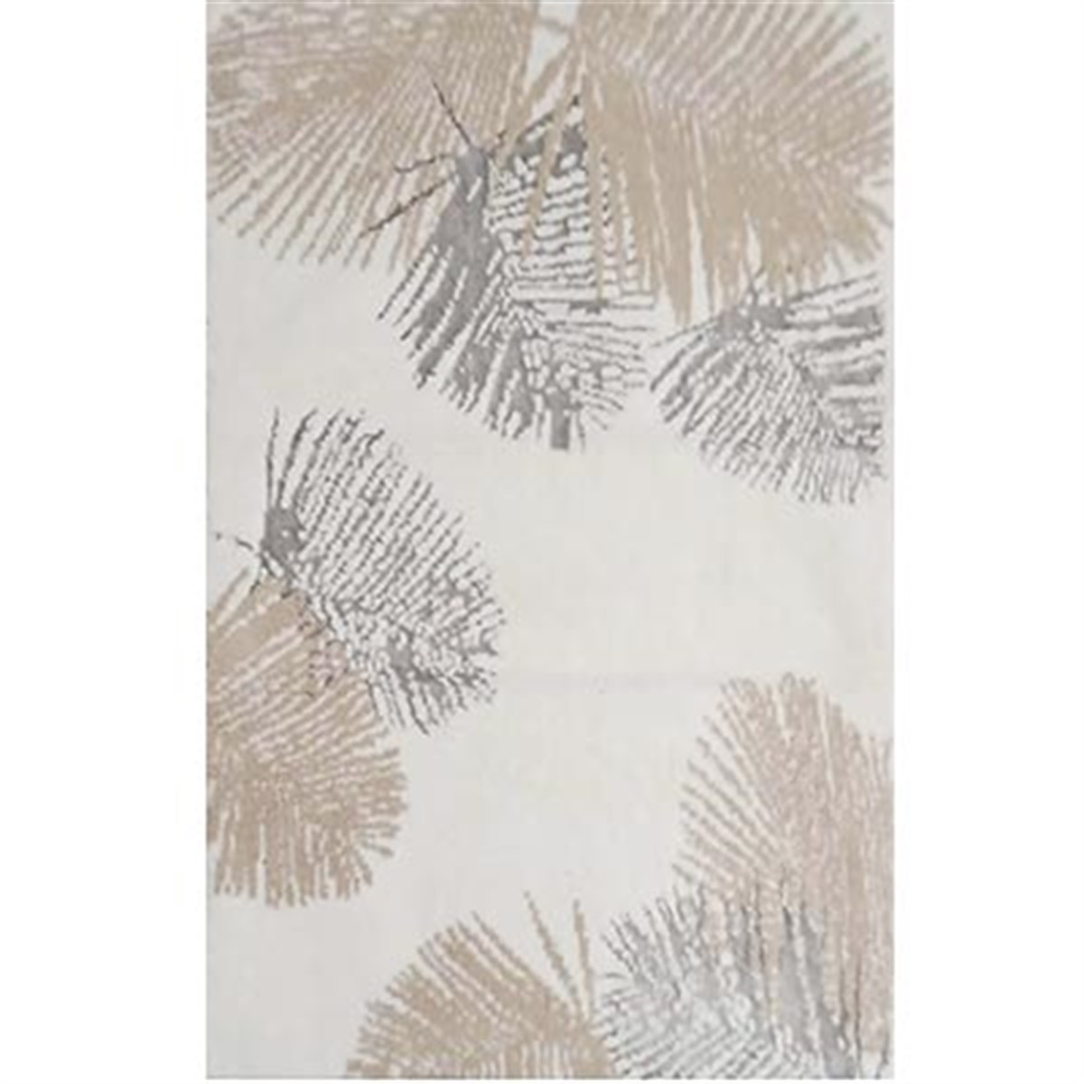 İYİ GECELER İSTANBUL TEK PASPAS 80*150 PALM EKRU