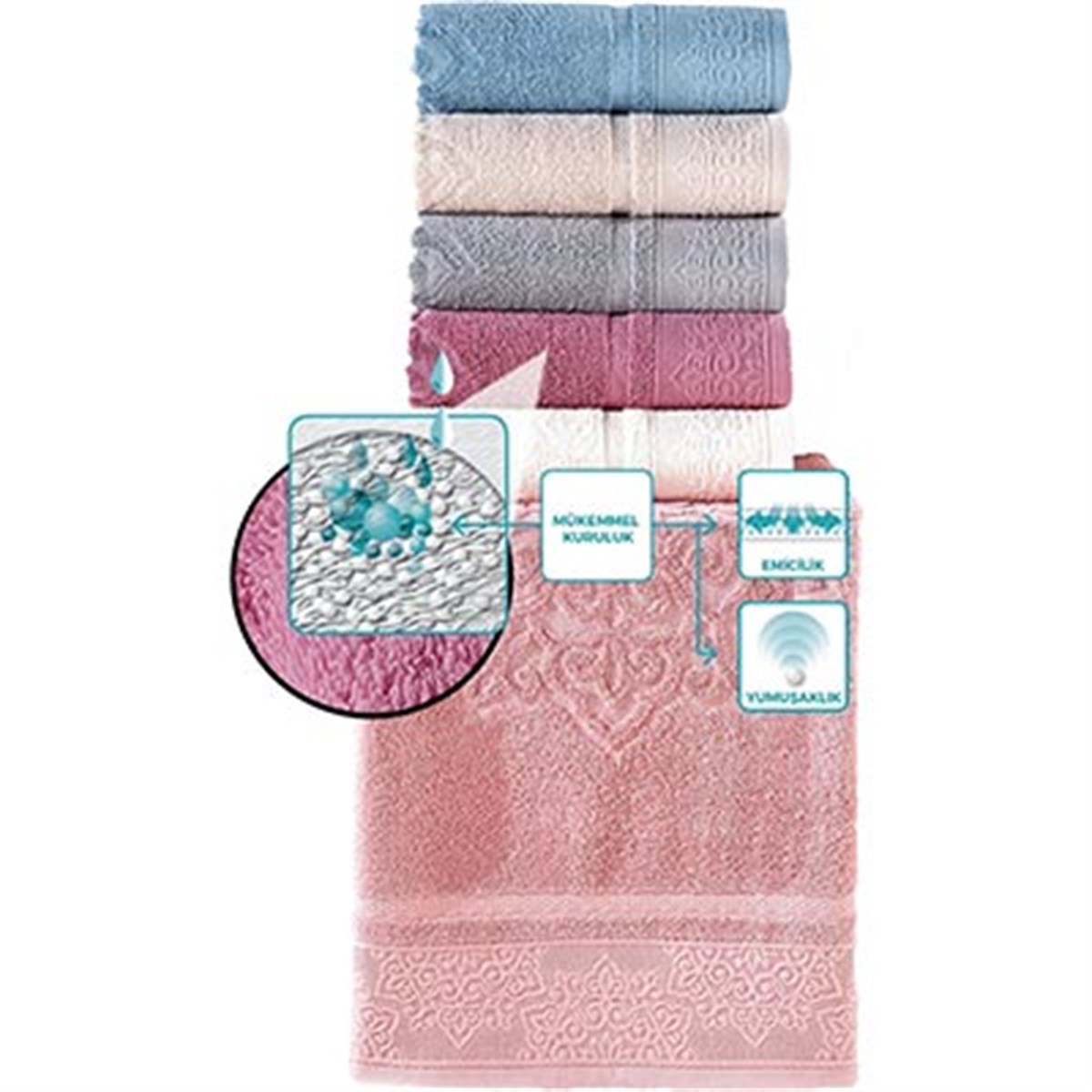 JULİE COTTON HAVLU 50*90 BELLA