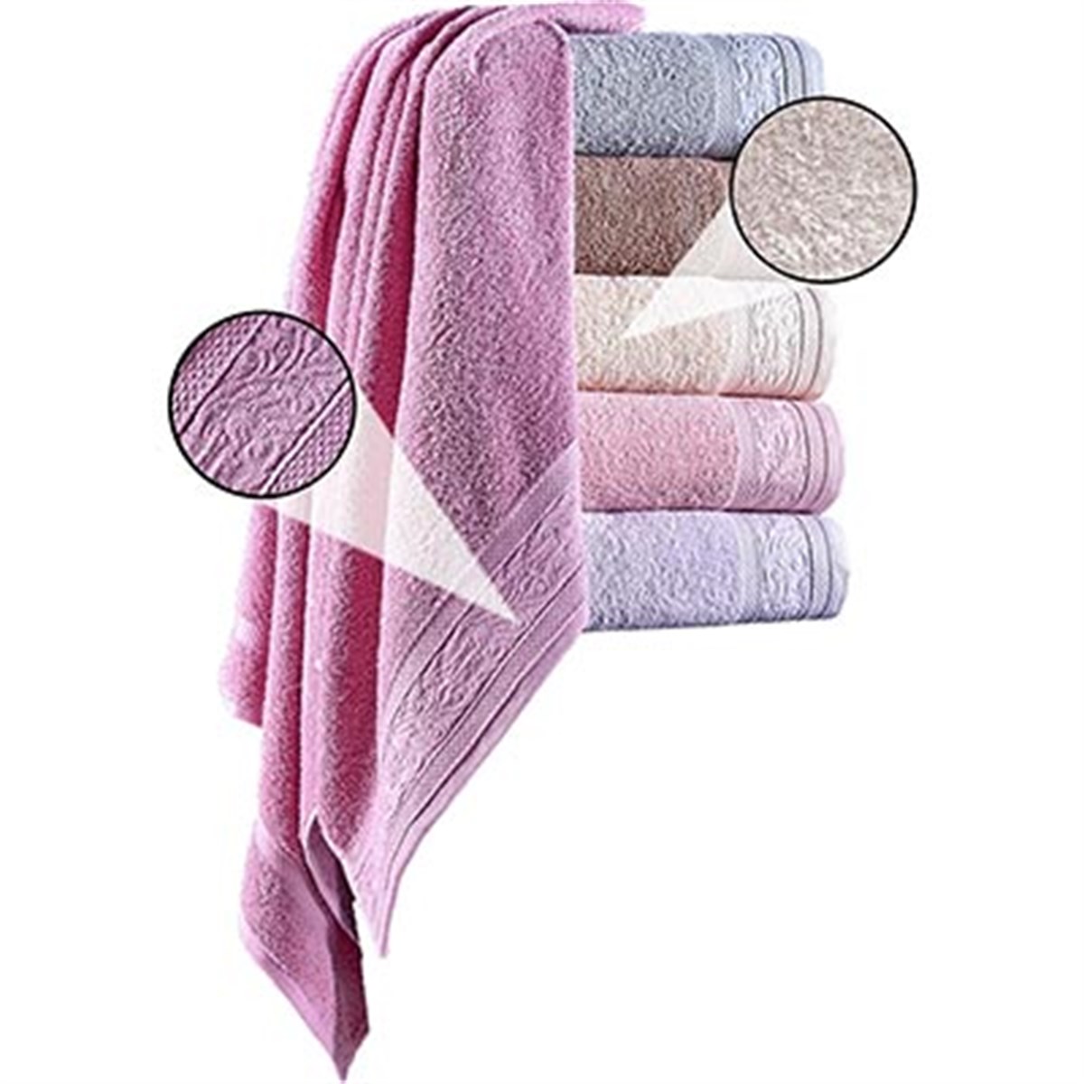 JULİE COTTON HAVLU 50*90 EVA