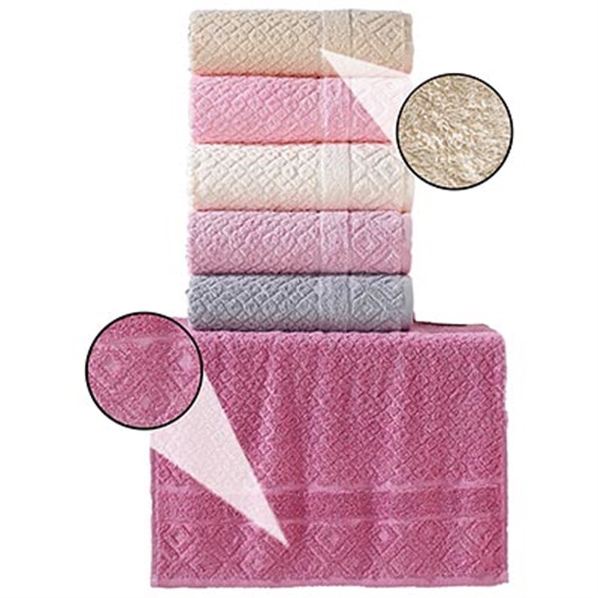 JULİE COTTON HAVLU 50*90 LİZA