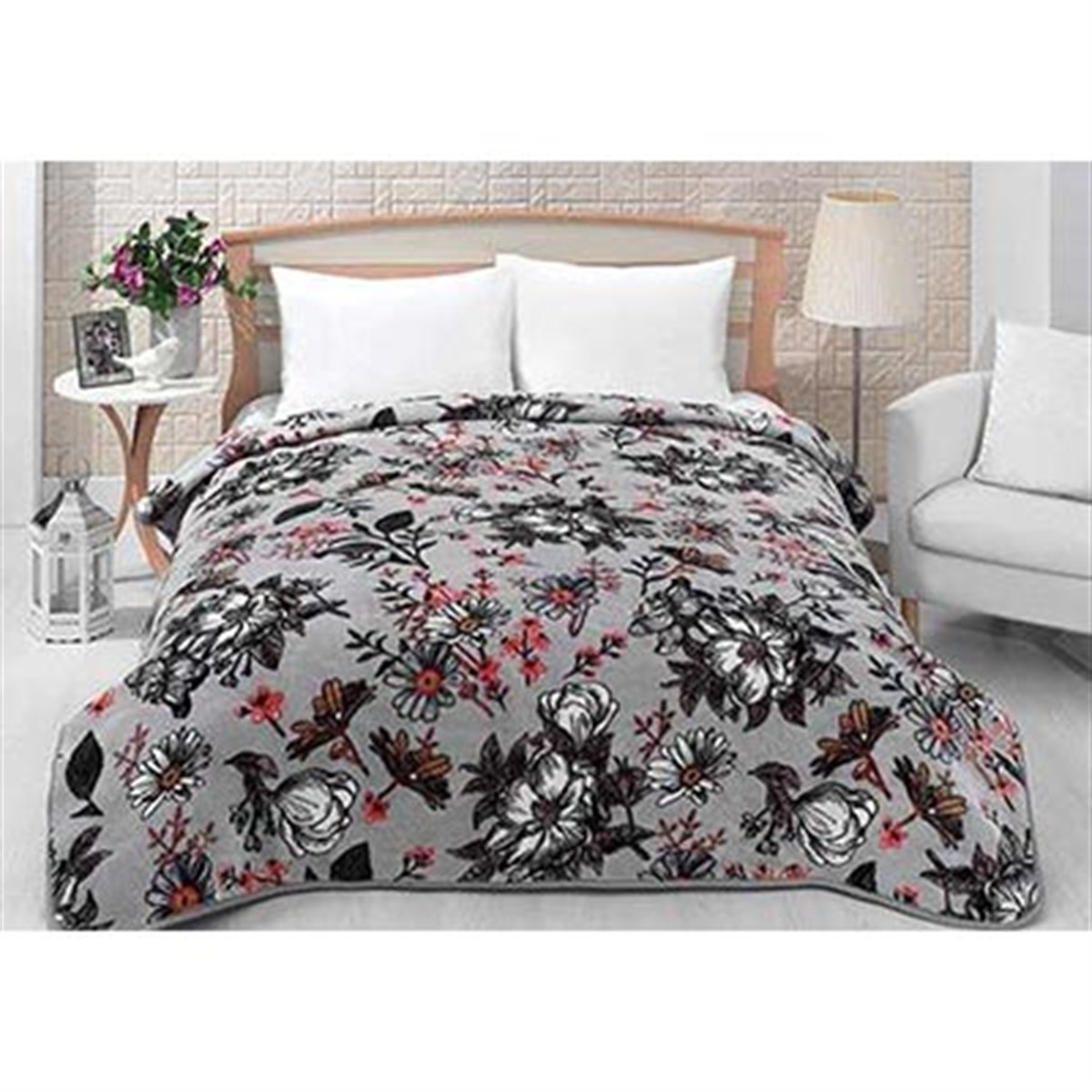 LACASA ÇİFT KŞ. BATTANİYE 200*240 1095 GRİ