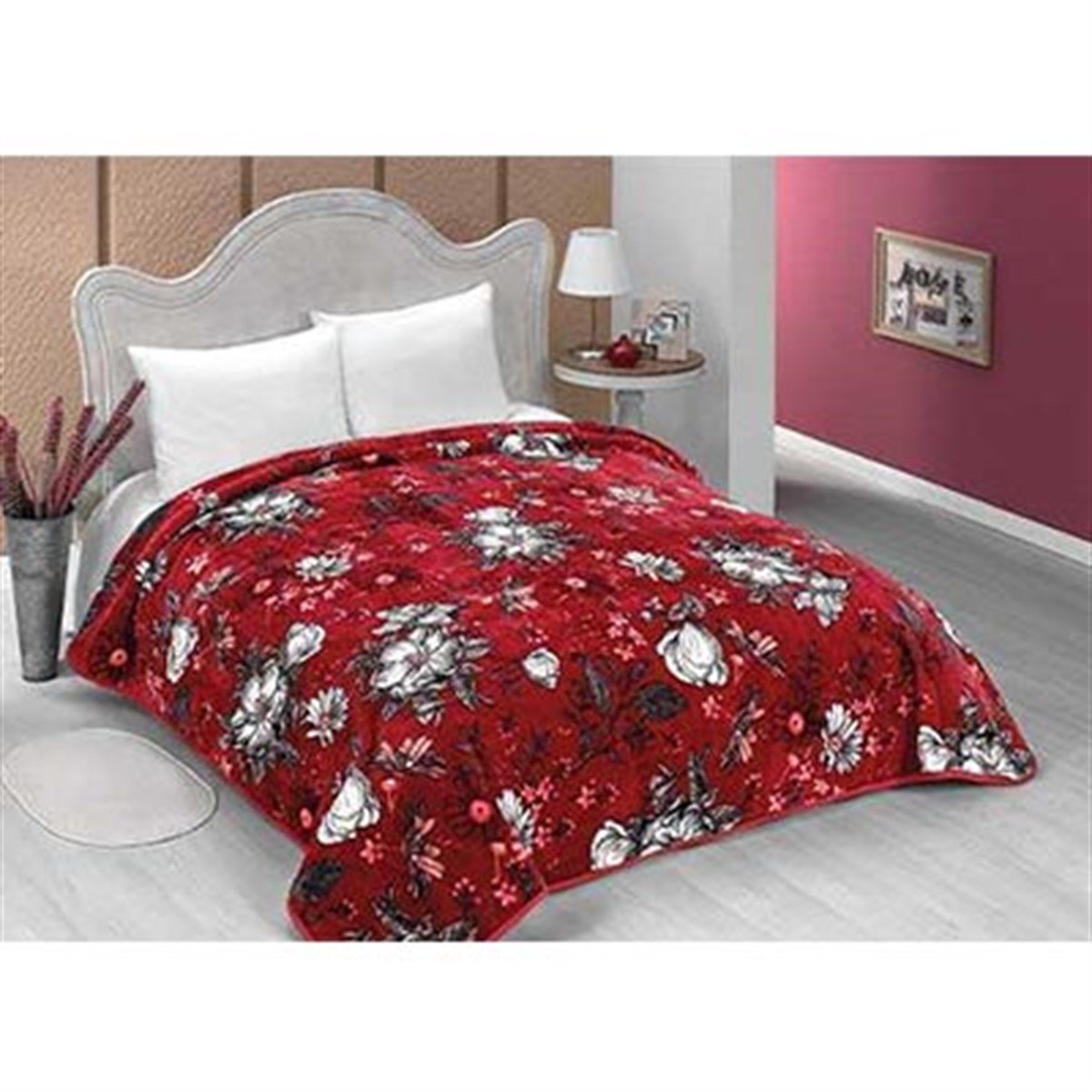 LACASA ÇİFT KŞ. BATTANİYE 200*240 1095 BORDO