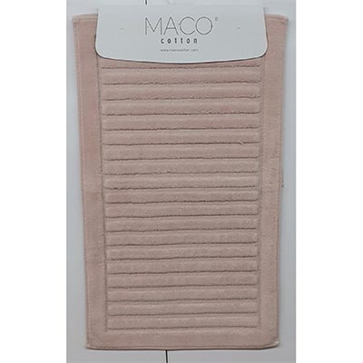 MACO COTTON KLOZET TAKIMI MAKARNA ÇİZGİLİ PUDRA