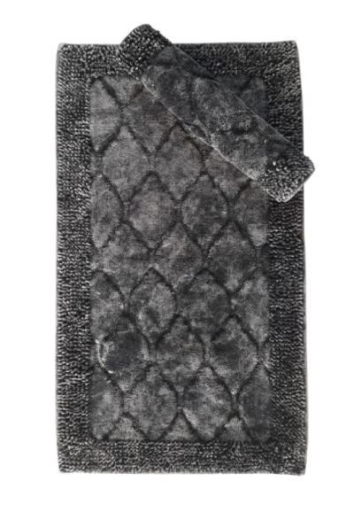 Maco Cotton Klozet Takımı Makarna Eskitme Madalyon Siyah