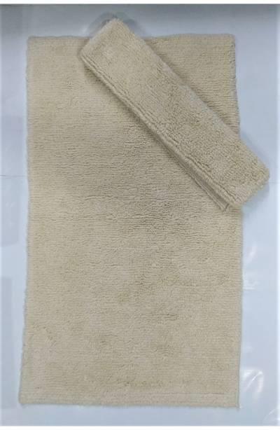 Maco Cotton Klozet Takımı Tafting Düz Cappuccino