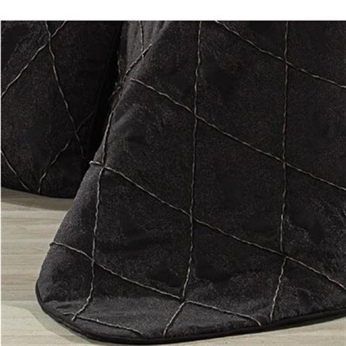 Nazik Home Çeyiz Seti Parma Siyah