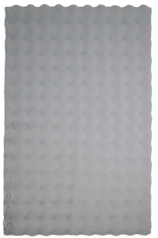 Prizma 80X150 Bubble Düz İpek Gri