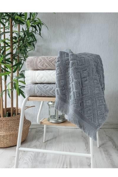 Pupilla 4'li Jakarlı Bukle Havlu Arthur 50x90 Cm
