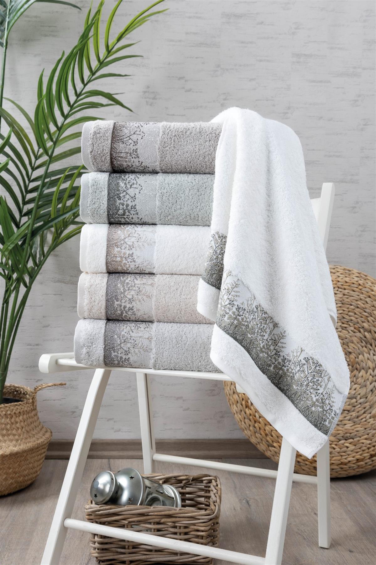 Pupilla 6'lı Bambo 50*90 Havlu Tenti