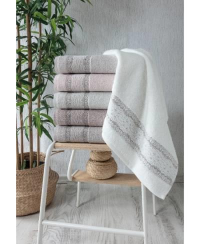 Pupilla 6'lı Bambo Havlu Montella 50x90 Cm