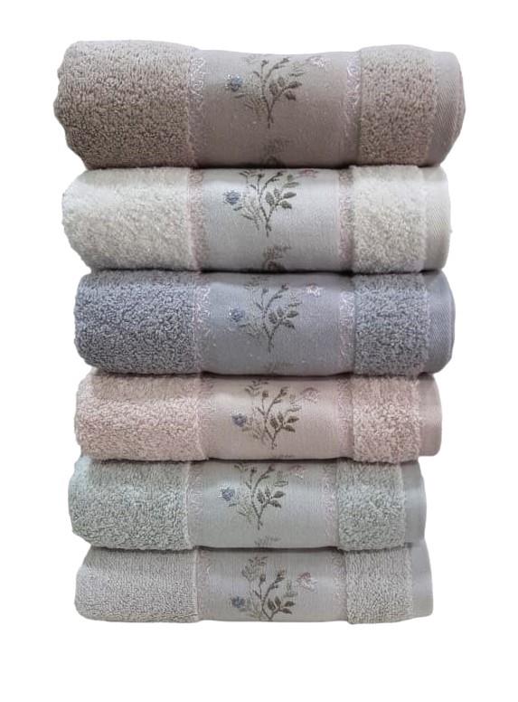 Pupilla 6'li Dray Forza Havlu 50x90 Cm