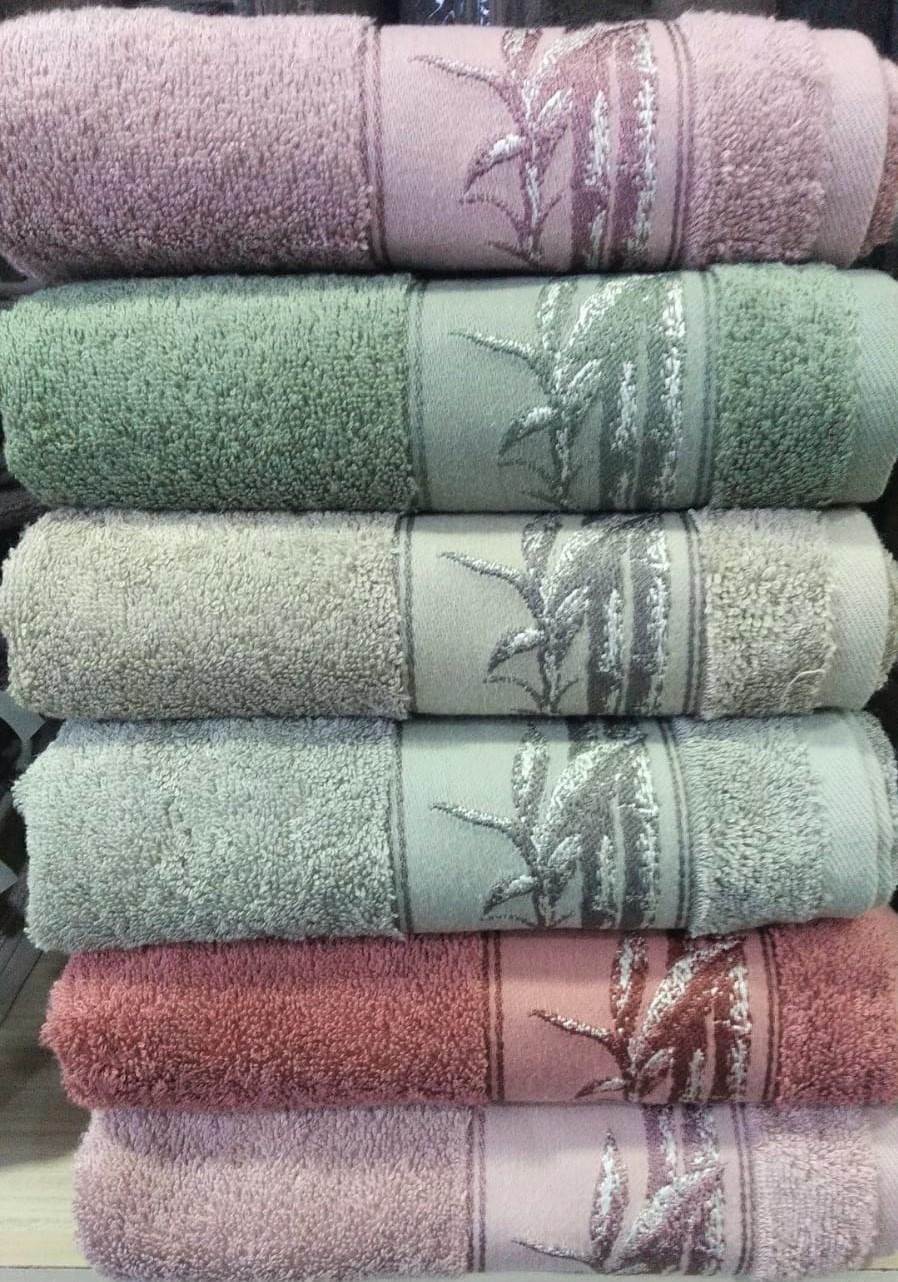 Pupilla 6'lı Paket Bambu Banyo Havlusu 90*150 Cm İsabel