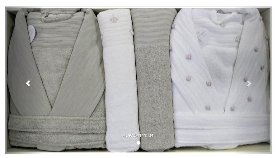 Pupilla Aile Bornoz Seti Bambu Luiza Ekru - Bej