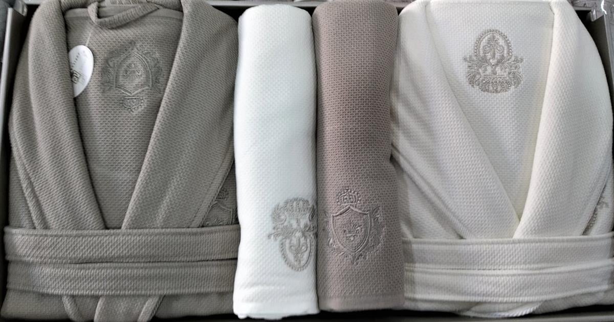 Pupilla Aile Bornoz Seti Bernini Ekru-Kahve