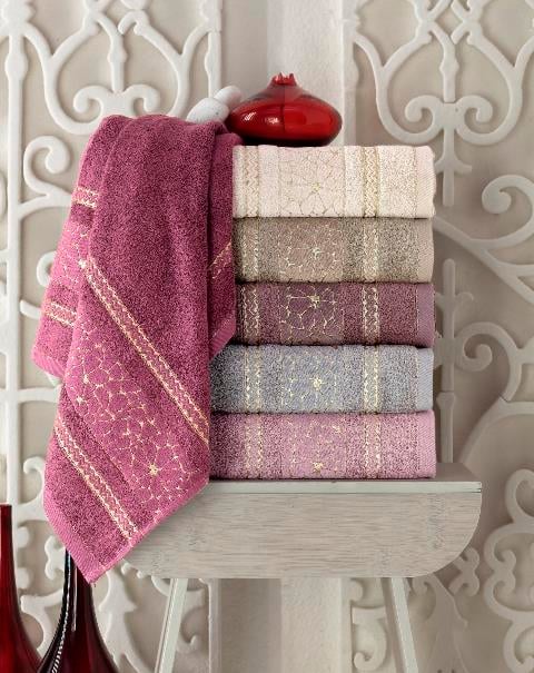 Pupilla Bambo 6'Lı Paket El-Yüz Havlusu 50*90 Tiger