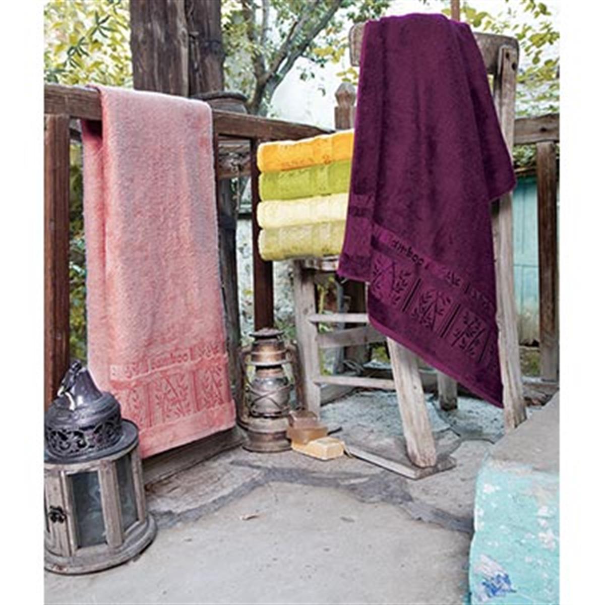 PUPİLLA BAMBO HAVLU 50*90 SİLVER