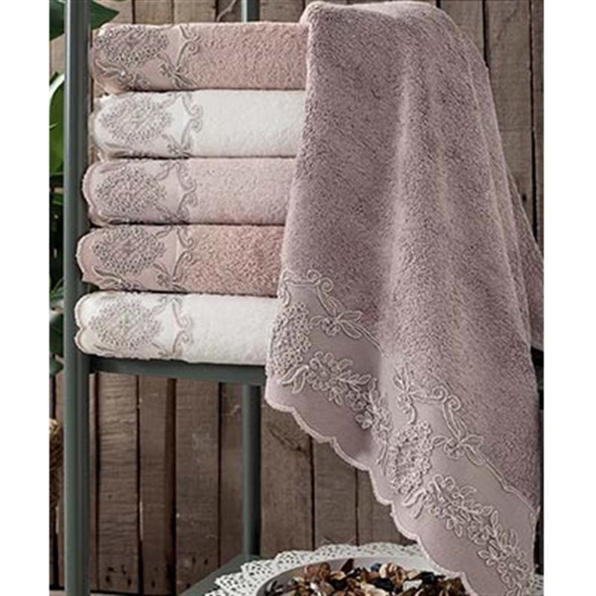 PUPİLLA BAMBU GÜPÜRLÜ 6'LI HAVLU 50*90 MARTA 1067