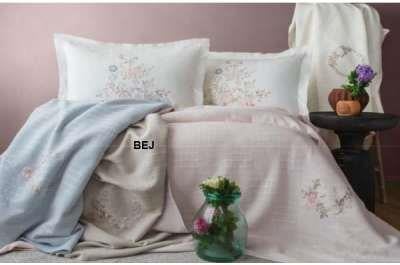 Pupilla Çift Kişilik Pike Takımı Naomi Bej