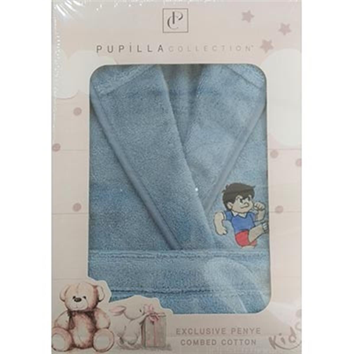 PUPİLLA ÇOCUK BORNOZ YOUNG PETROL MAVİSİ 12-14 YAŞ