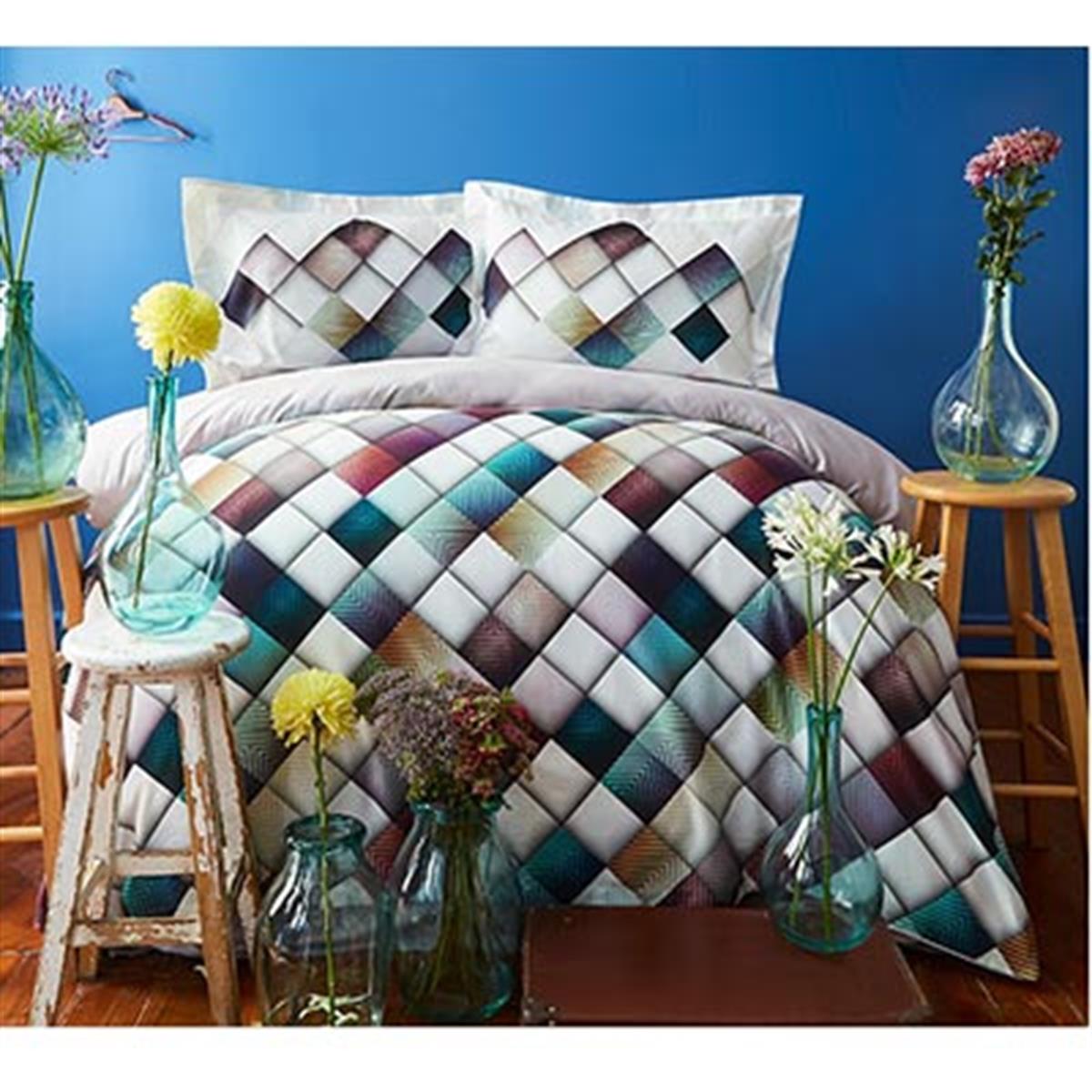 PUPİLLA DİJİTAL BASKILI SATEN ÇİFT KİŞİLİK NEVRESİM TAKIMI ALLEN