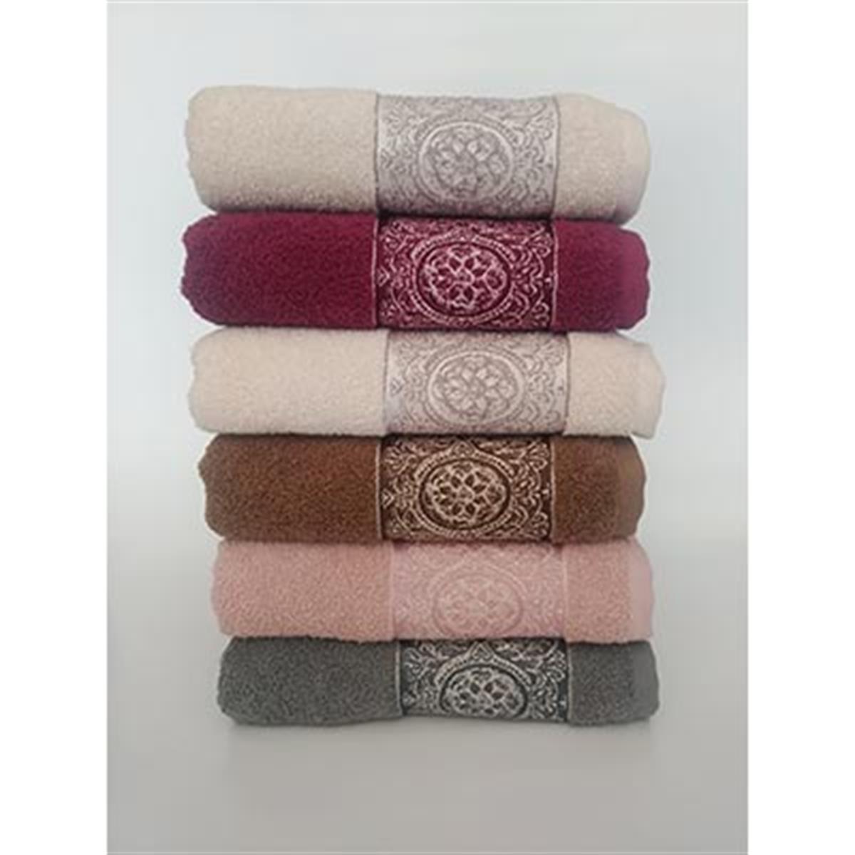 PUPİLLA DRAY 6'LI HAVLU 50*90 LARA 3023