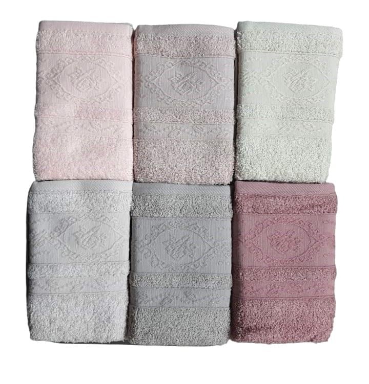 PUPİLLA HAVLU 6 LI SET 30*50 PVC TOMURCUK