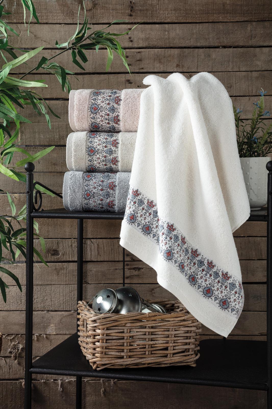 Pupilla Penye 4'Lü Paket El-Yüz Havlu 50*90 Paviya