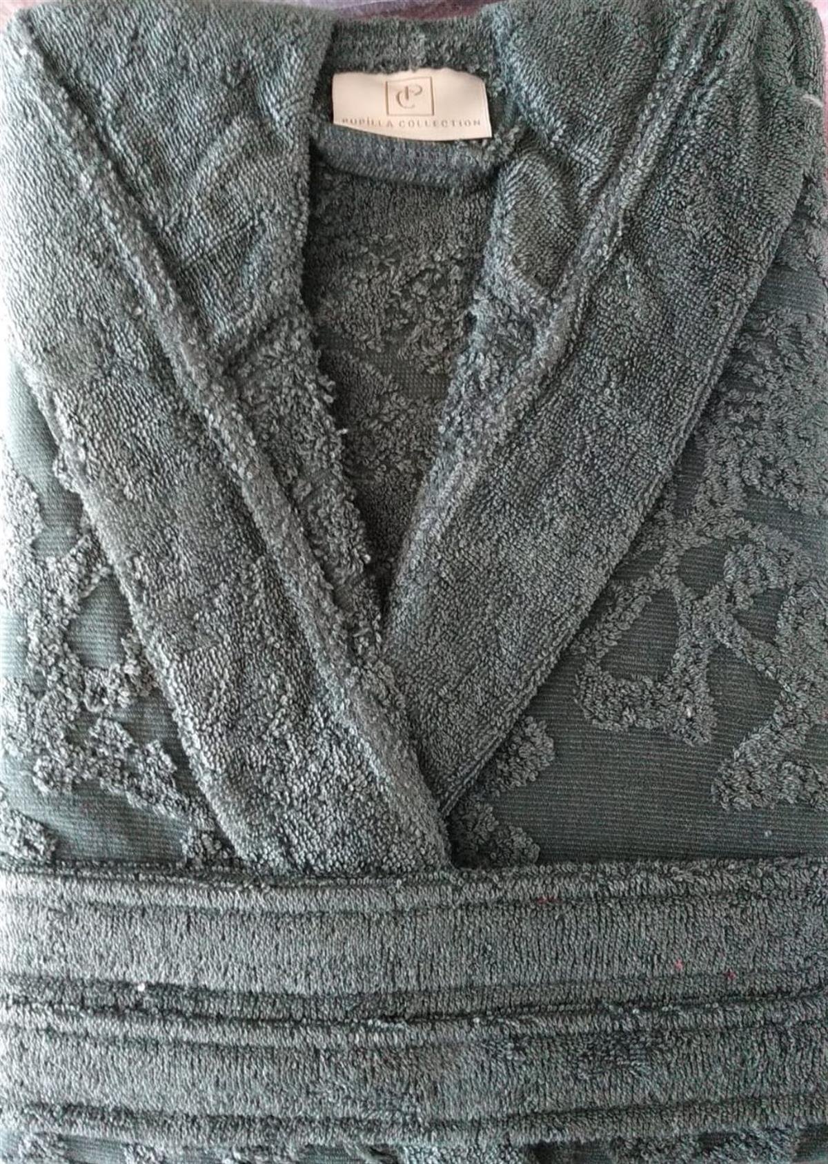 Pupilla Penye Bornoz Hilda Petrol Yeşili Middle