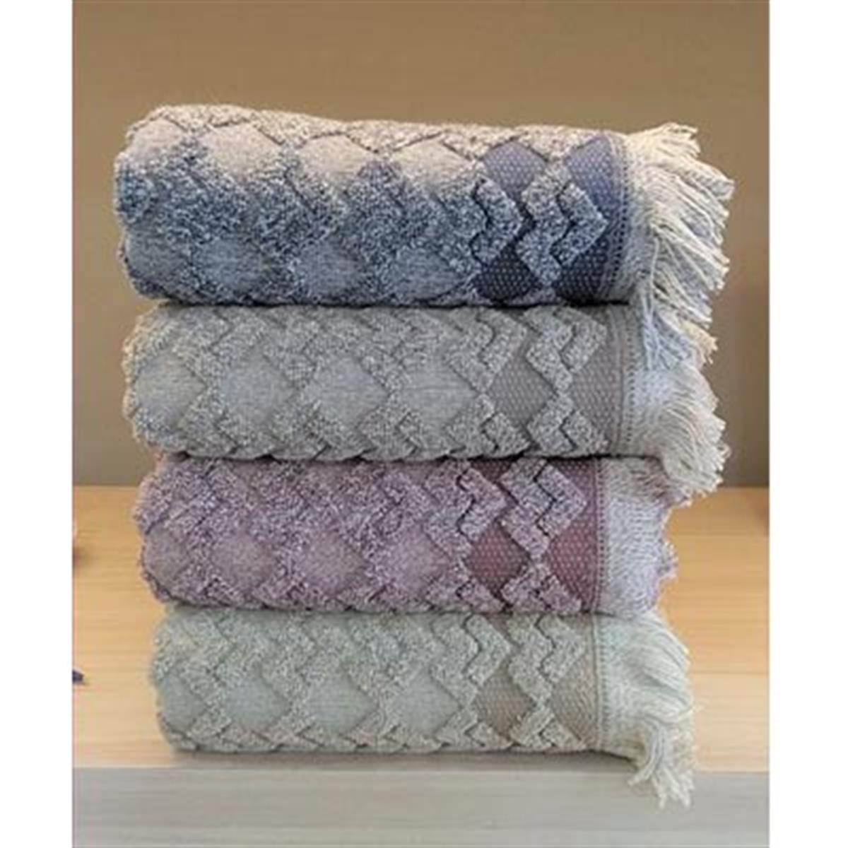 PUPİLLA PENYE SAÇAKLI 4'LÜ HAVLU 50*90 LİNDOS