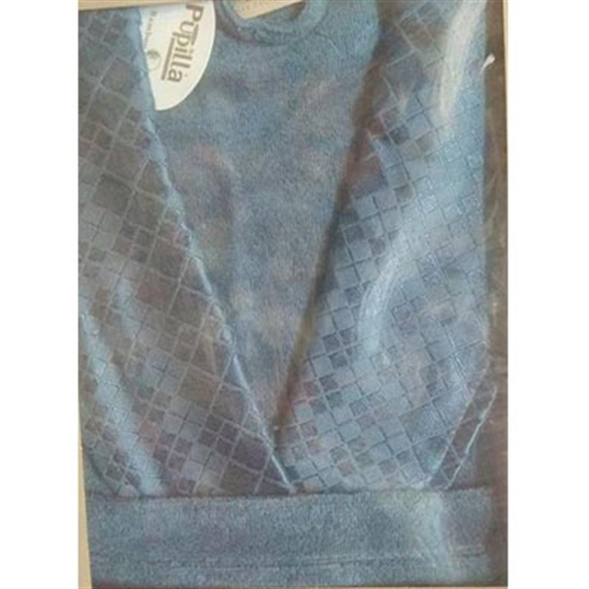 PUPİLLA TEK BORNOZ BAMBU FORMEN İNDİGO L BEDEN