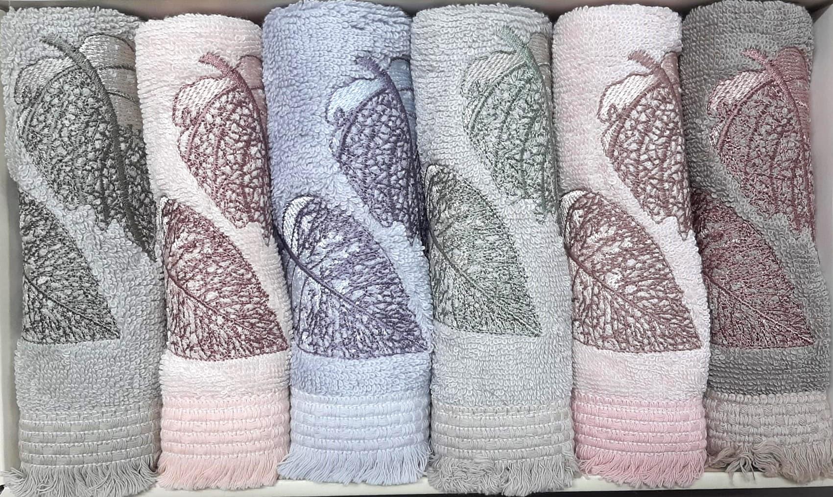 Şikel 6'Lı 30*50Cm Kutulu Set Bambo Yaprak