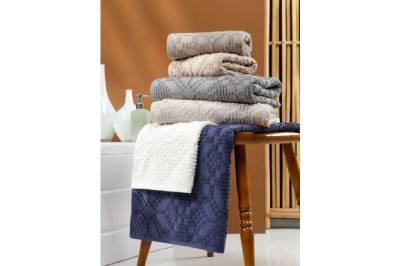 Şikel 6'Lı Paket Penye Banyo Havlu Tripolis 90*150 Cm