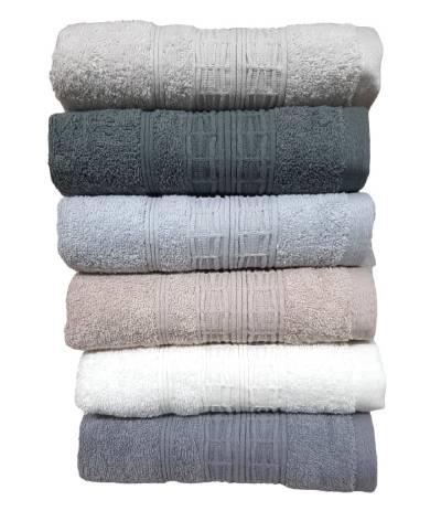 Şıkel Cotton 6'Lı Paket El-Yüz Havlu 50*90Cm Lorel