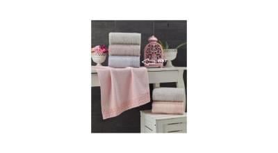 Şıkel Gipürlü 2 Lİ Havlu Seti Koza Mint