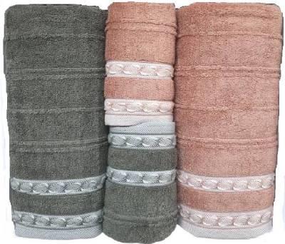 Şıkel Hamam Takımı Penye Şaika Pudra-Yeşil